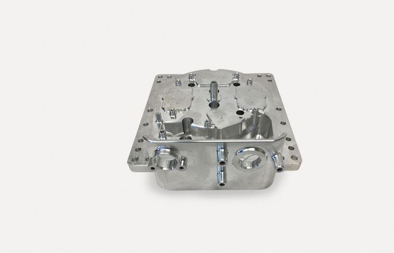 CNC-Frästeil aus hochfestem Aluminium CNC-Frästeil aus hochfestem Aluminium